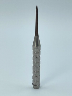 Voks Checkmate darts — barrel and grip close-up