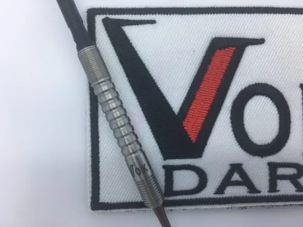 Voks Jw One darts — barrel and grip close-up