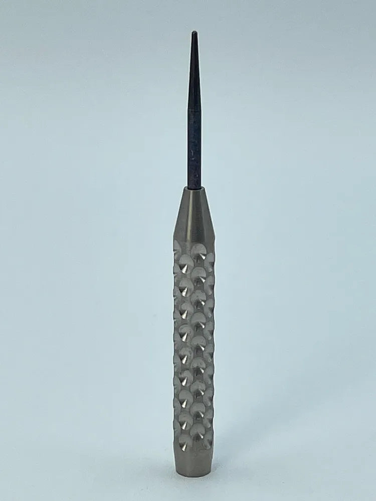 Voks Neutralizer darts — barrel and grip close-up