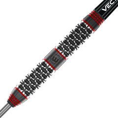 Winmau Cypher Steel Tip Darts 90% Tungsten — barrel and grip close-up