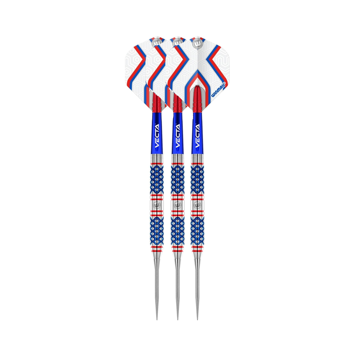 Epix Steel Tip Darts - 90% Tungsten — three barrel close-ups