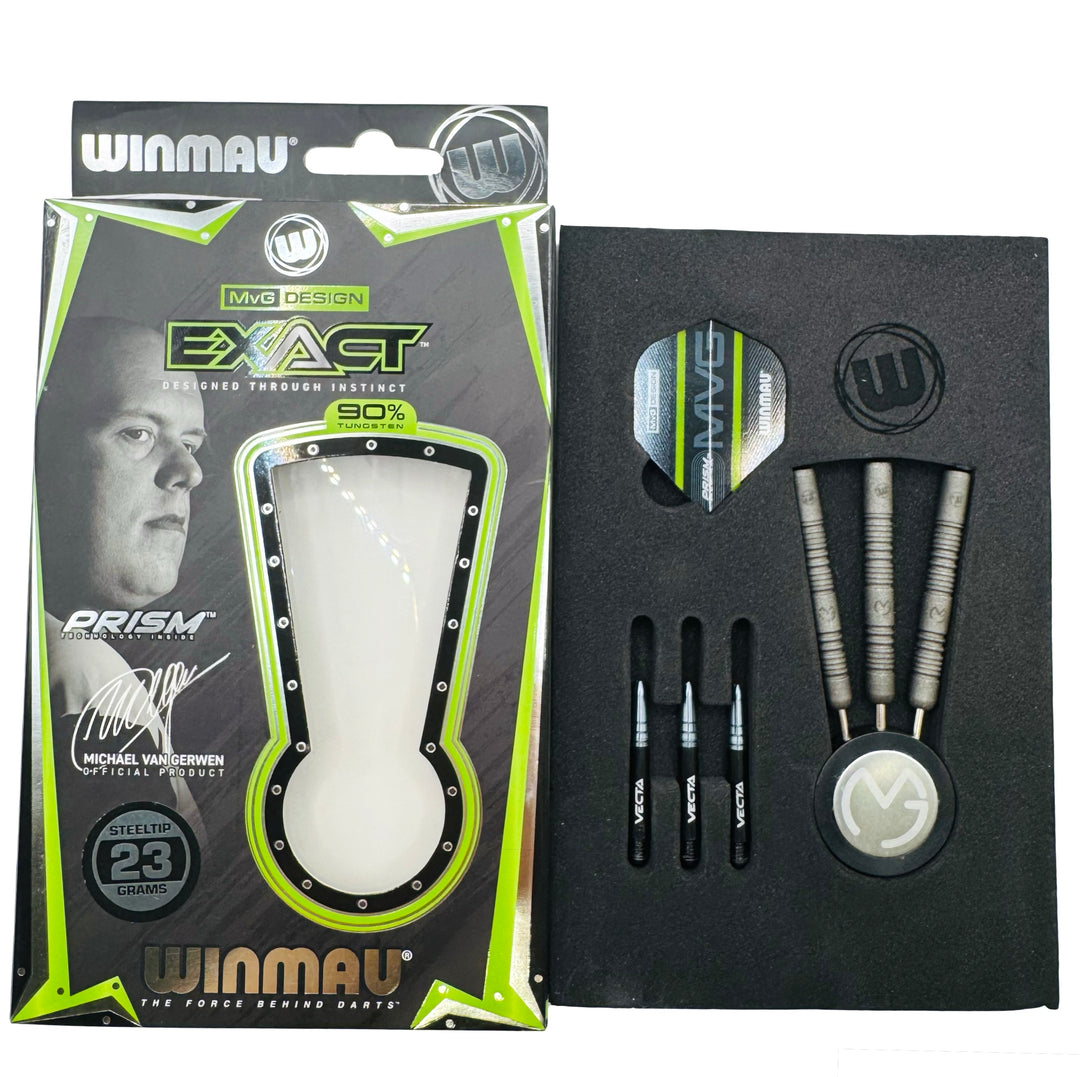 Winmau MVG Exact 90% Tungsten 23g trade-in darts