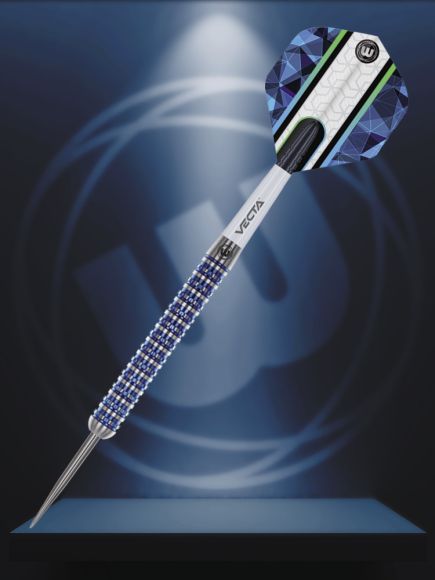 Winmau Poseidon Steel Tip Darts 90% Tungsten — assembled dart
