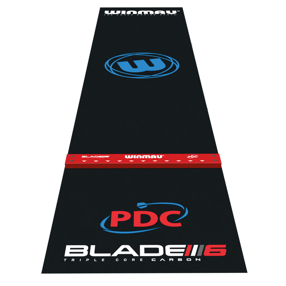 Winmau Pro Zone Precision PVC Dart Mat & Integrated Oche dart accessory