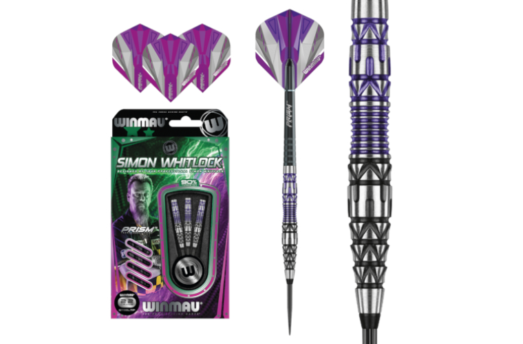Winmau Simon Whitlock Special Edition Steel Tip Darts - 90% Tungsten 24g