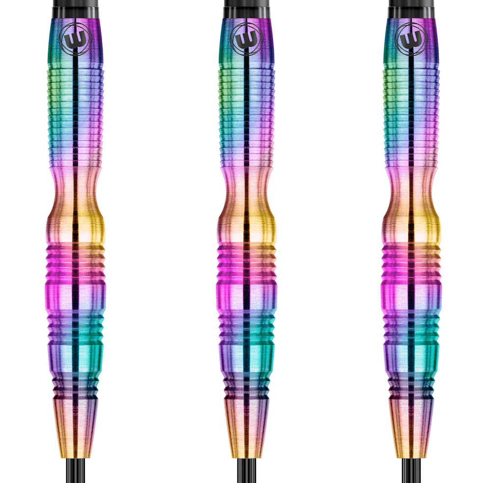 Winmau Simon Whitlock Urban Grip Steel Tip Darts 90% Tungsten — three dart barrels