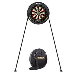 Winmau Vertex Dartboard Stand — stand, mounted dartboard and carry bag