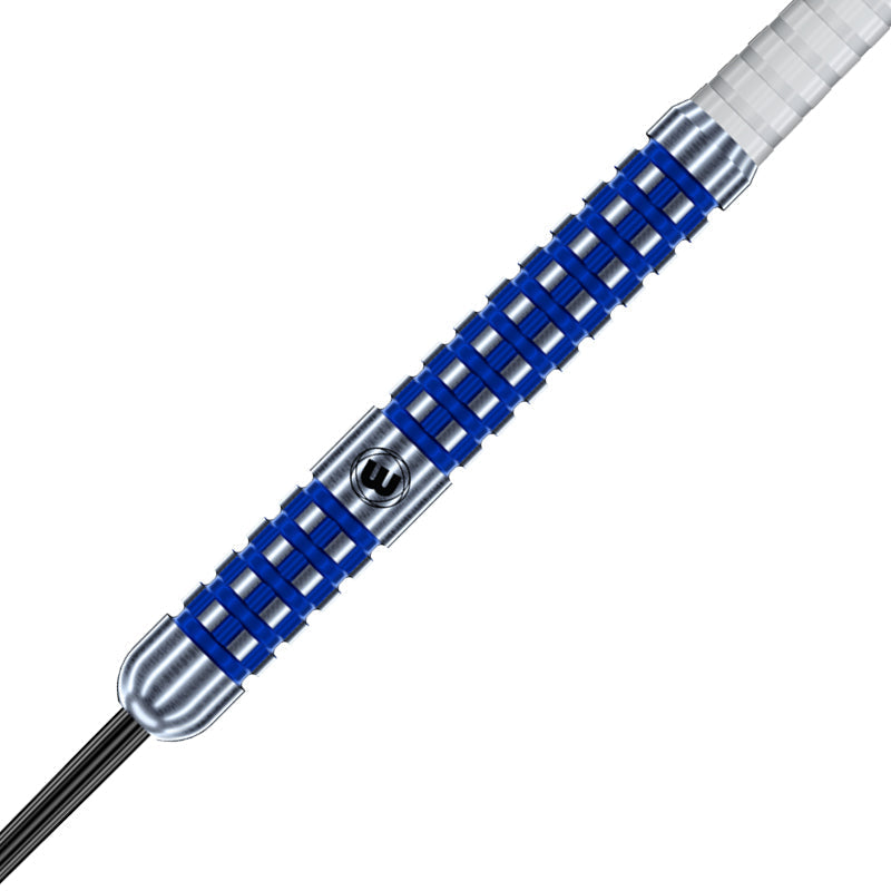 Winmau Vincent Van Der Voort Steel Tip Darts 90% Tungsten — barrel and grip close-up
