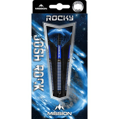 Mission Josh Rock 95% Tungsten Darts — retail packaging