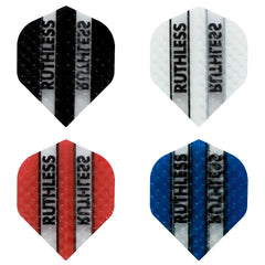 Ruthless Embossed Flights — flight colour options