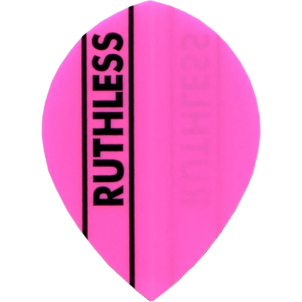 Ruthless - Solid Panel Dart Flights - Pear