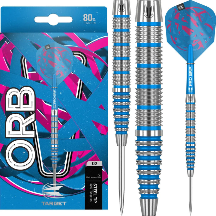 Target - Orb 02 Darts - Steel Tip - 80% Tungsten