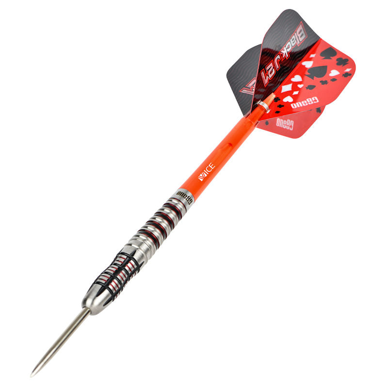 Black J21 04 Steel Tip Darts - 90% Tungsten from On Point Darts