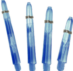 One80 Proplast Shafts — blue shafts in different lengths