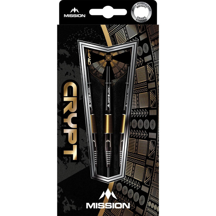 Mission - Crypt M2 Darts | 23G Steel Tip Darts - 90% from On Point Darts