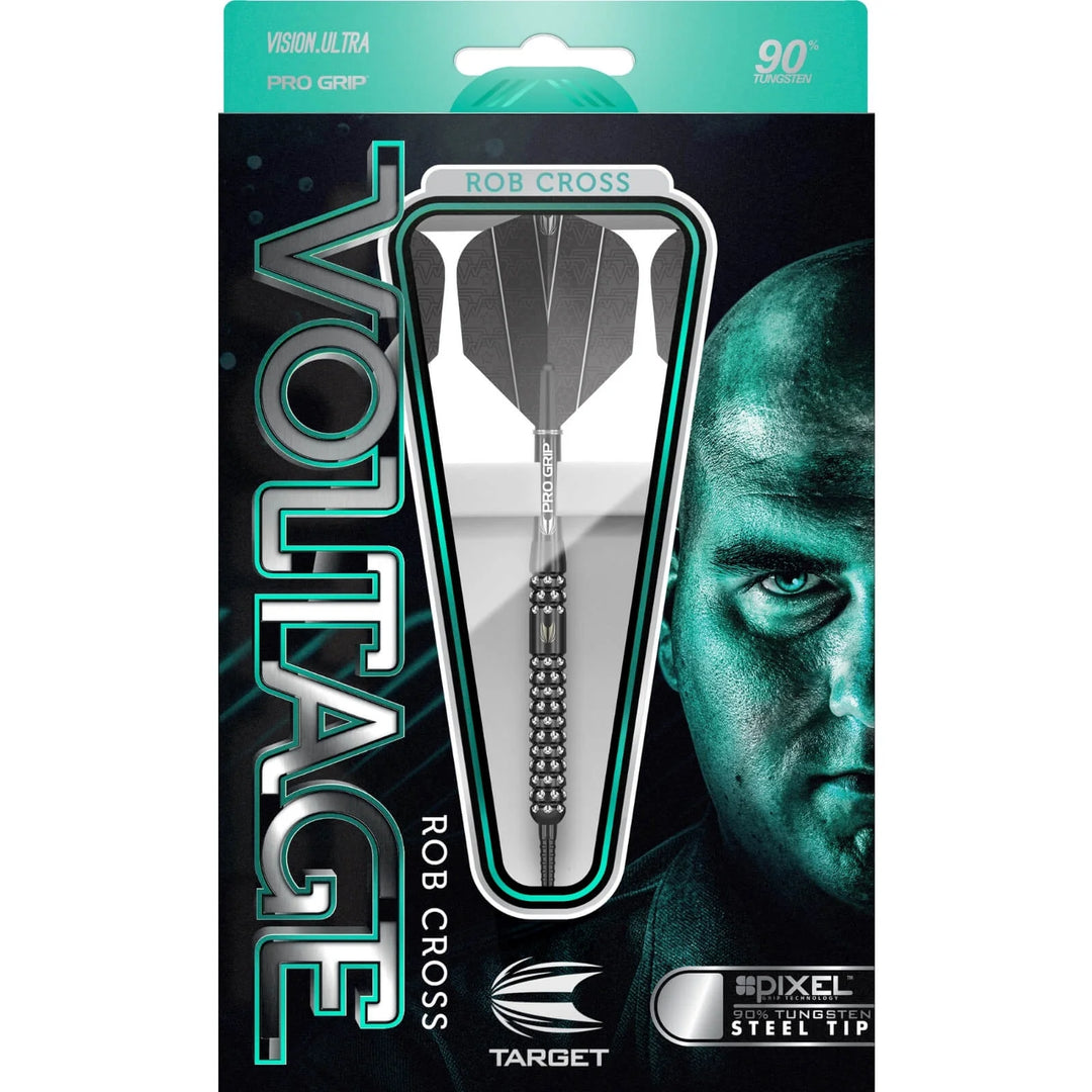 Target - Rob Cross Pixel Grip Steel Tip Darts - 90% Tungsten