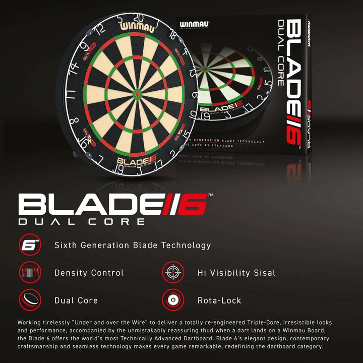 Winmau - Blade 6 Dual Core Dartboard