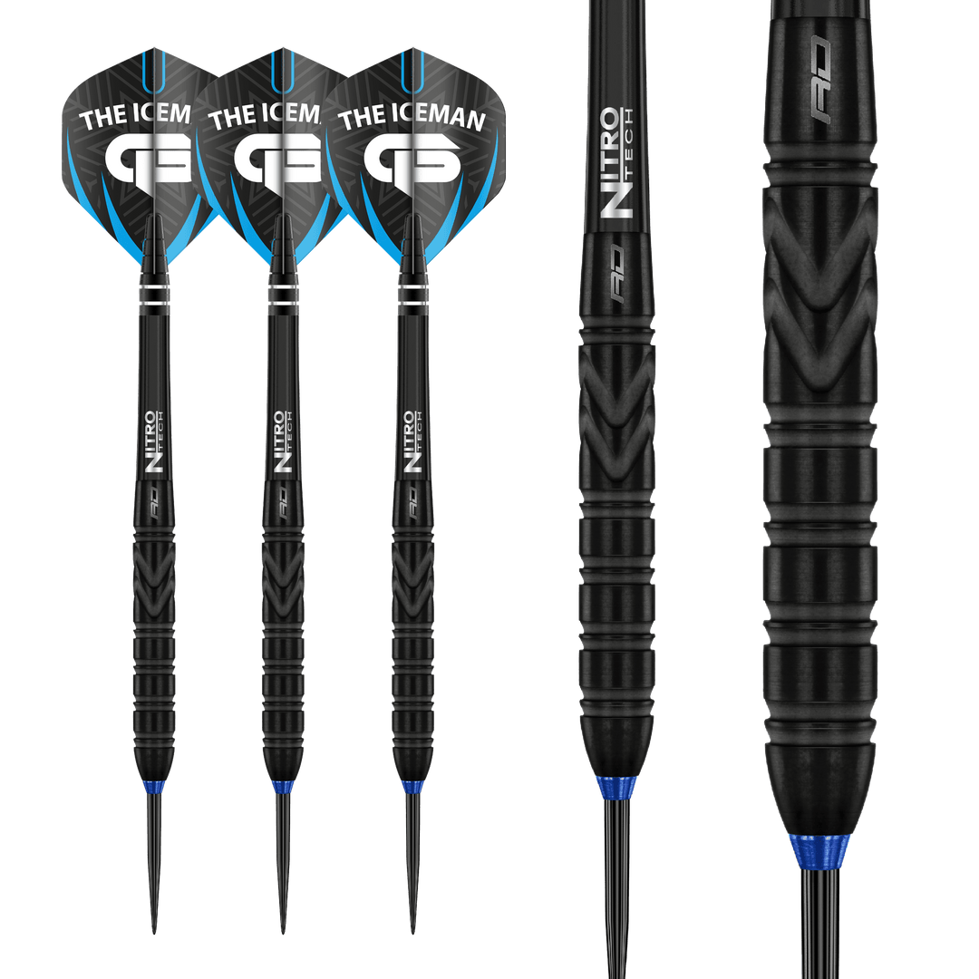 Gerwyn Price - Back to Black Special Edition - 90% Tungsten Darts | 24G