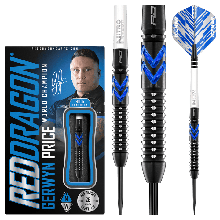 Gerwyn Price - Blue Ice Special Edition - 90% Tungsten.