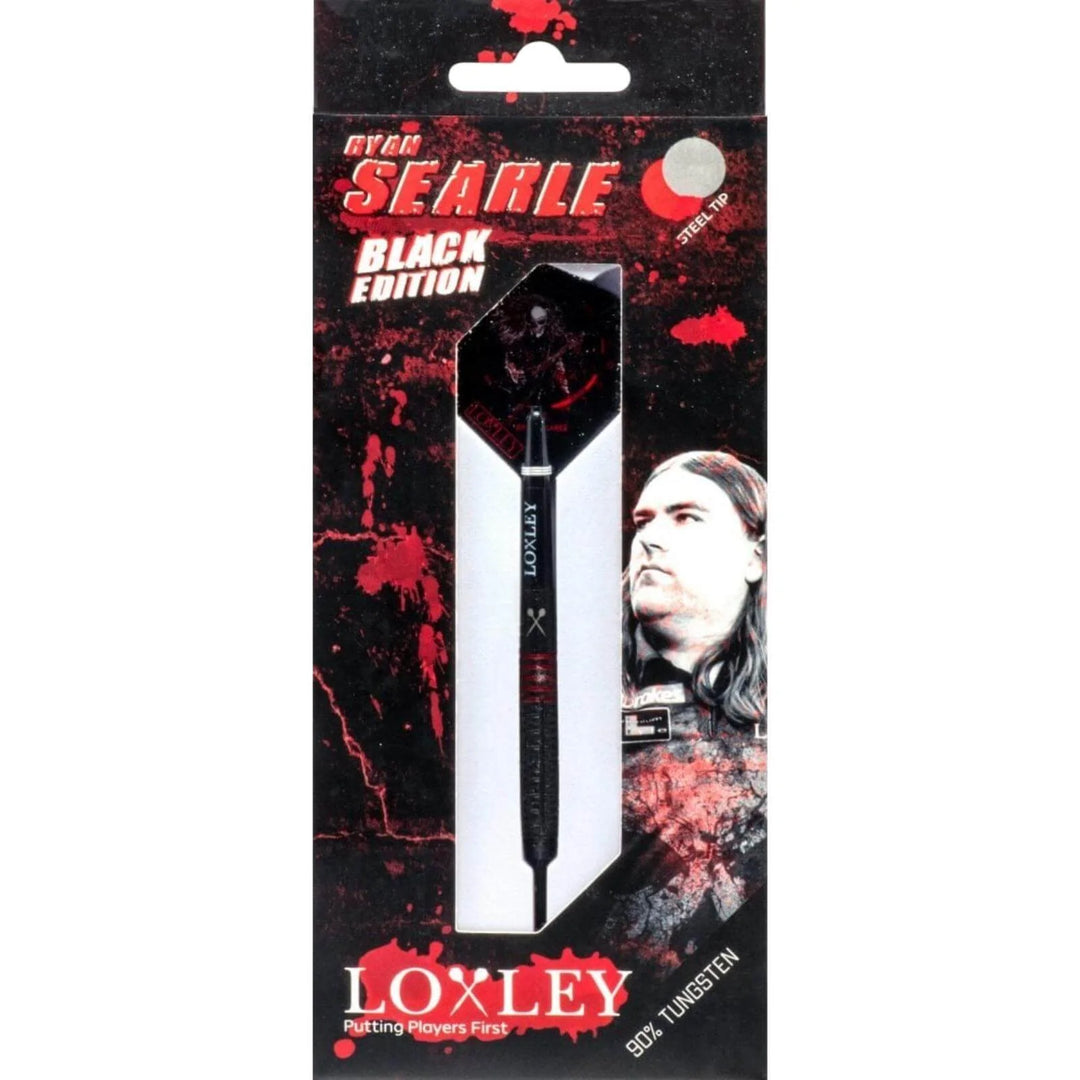 Loxley - Ryan Searle Black Darts Steel Tip Darts - 90% from On Point Darts