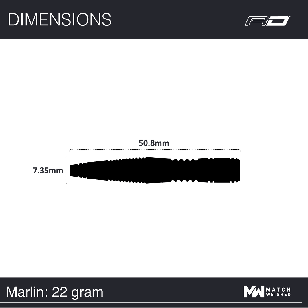 Marlin - 90% Tungsten.