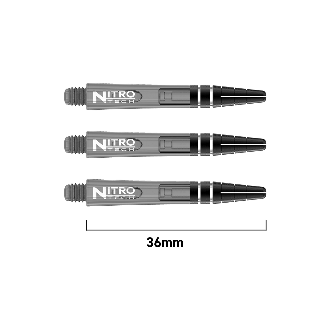 Nitrotech Black Tint Shafts.