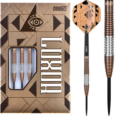 One80 - Luxor Gamma Bronze Darts Steel Tip Darts - 90% from On Point Darts