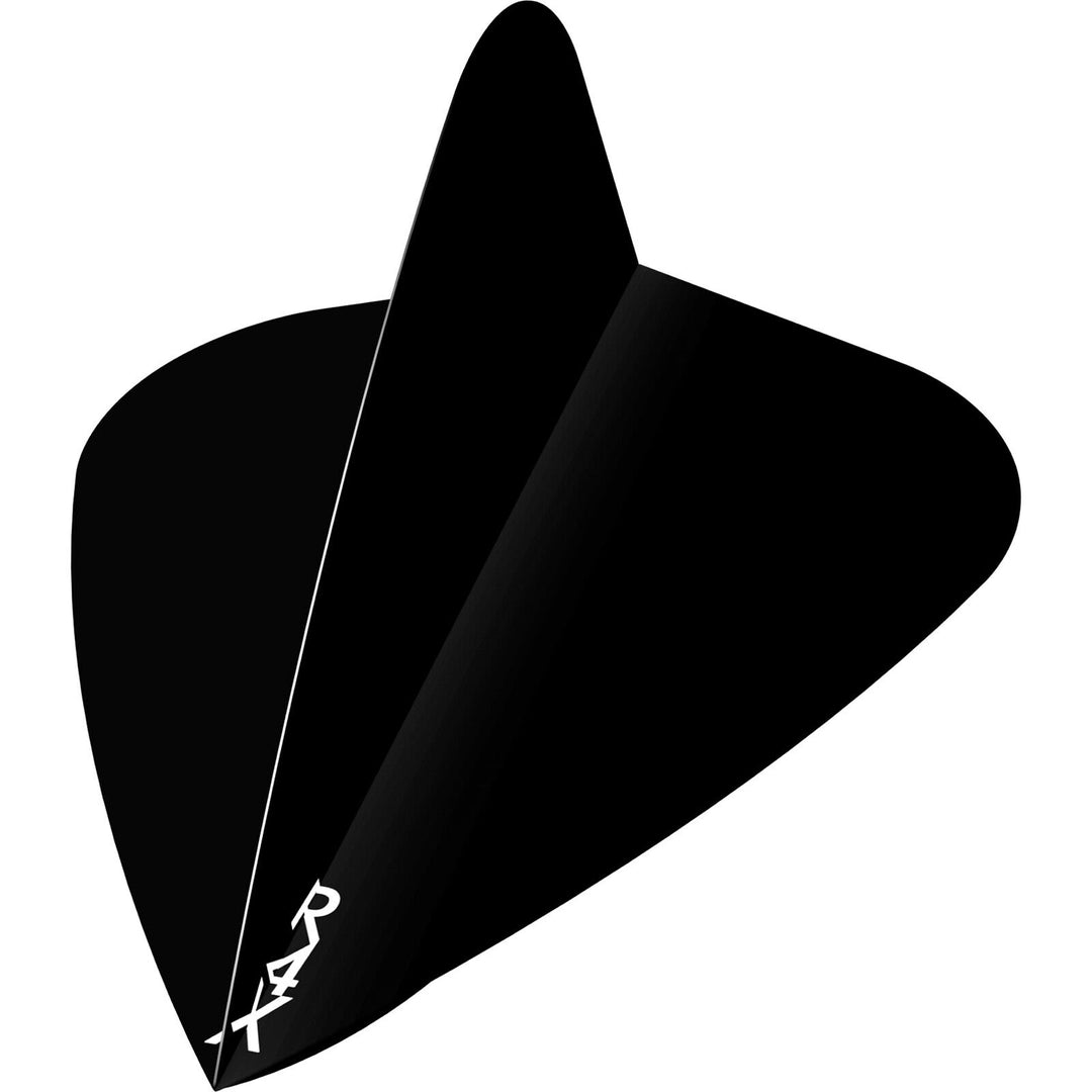 Ruthless R4X Dart Flights Kite — black flight design