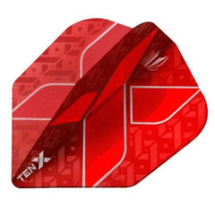 Target Ten X Ultra Flights — red flight design