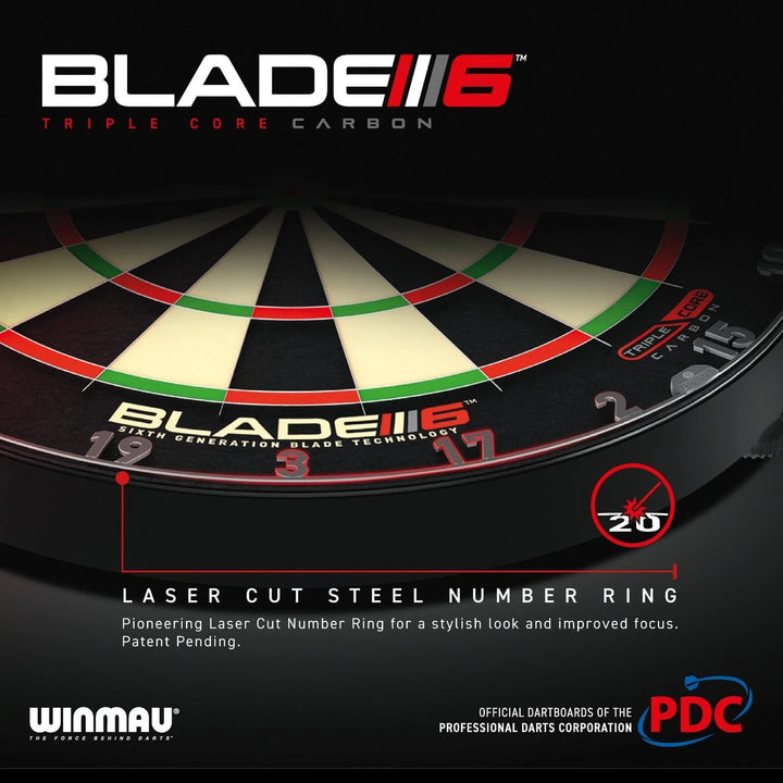 Winmau Blade 6 Triple Core Dartboard