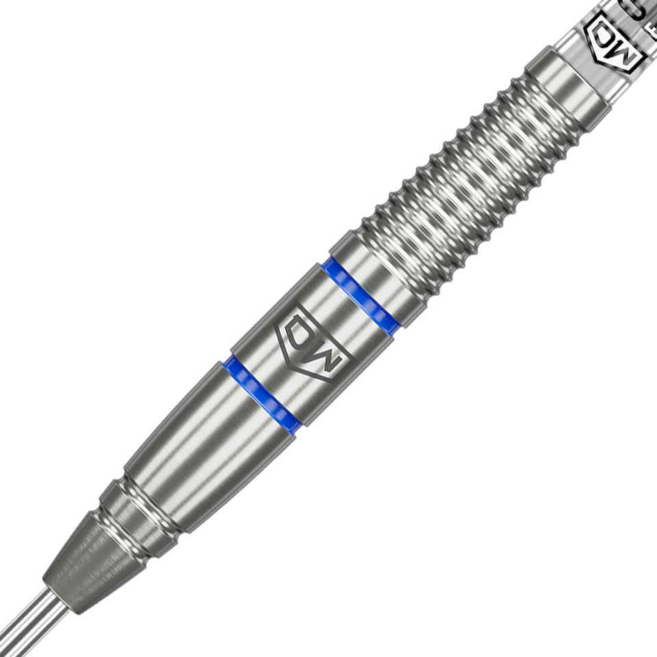 Bluefin 01 Steel Tip Darts - 80% Tungsten — three barrel close-ups