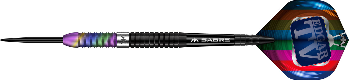 Matt Edgar Steel Tip Darts - 90% Tungsten — three barrel close-ups