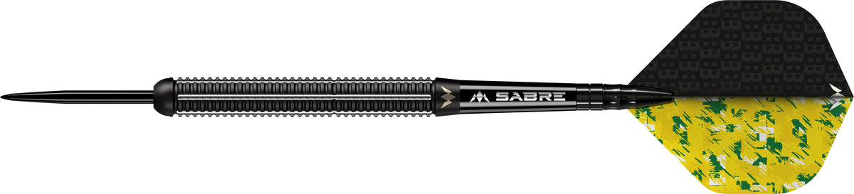 Thomas Banks Black Pvd Steel Tip Darts - 90% Tungsten — three barrel close-ups