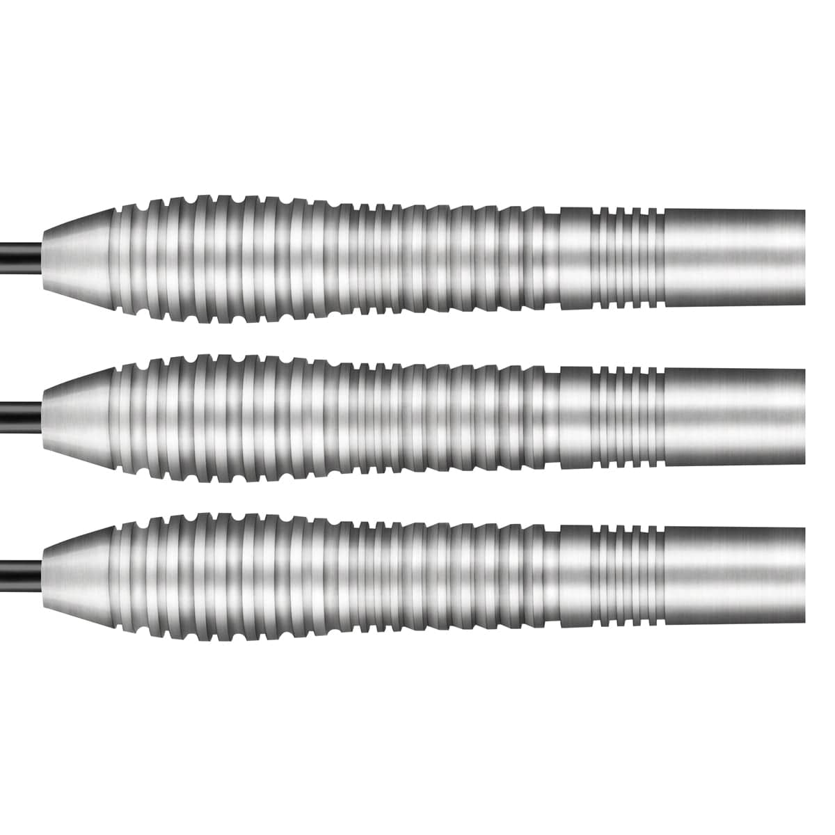 Birds Of Prey Kestrel Steel Tip Darts - 80% Tungsten — three barrel close-ups