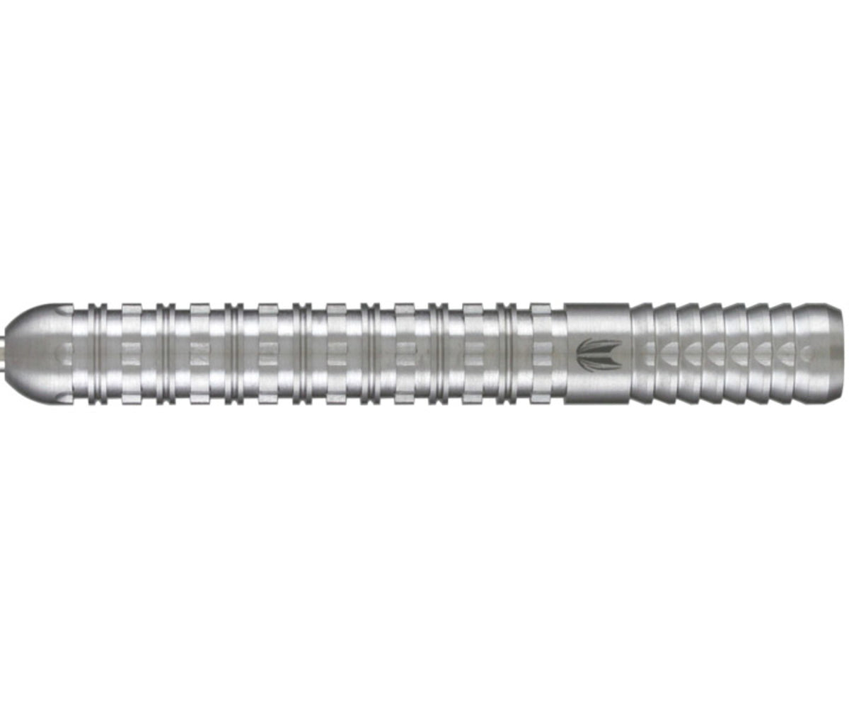 Agora 01 Steel Tip Darts - 90% Tungsten — three barrel close-ups