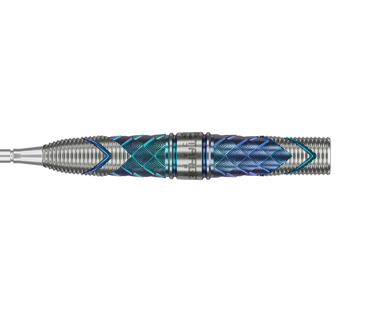 Kaze Series Ceros 01 Steel Tip Darts - 90% Tungsten — three barrel close-ups