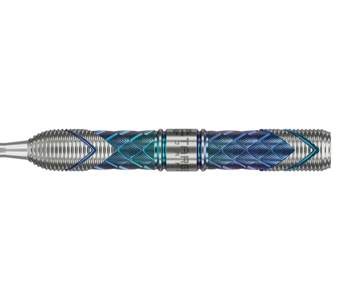 Kaze Series Ceros 03 Steel Tip Darts - 90% Tungsten — three barrel close-ups