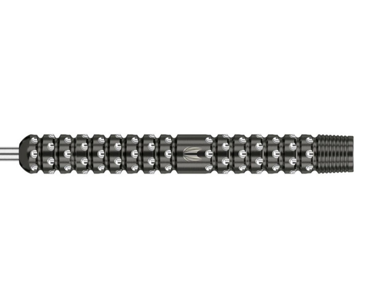 Keane Barry G1 Steel Tip Darts - 90% Tungsten — three barrel close-ups