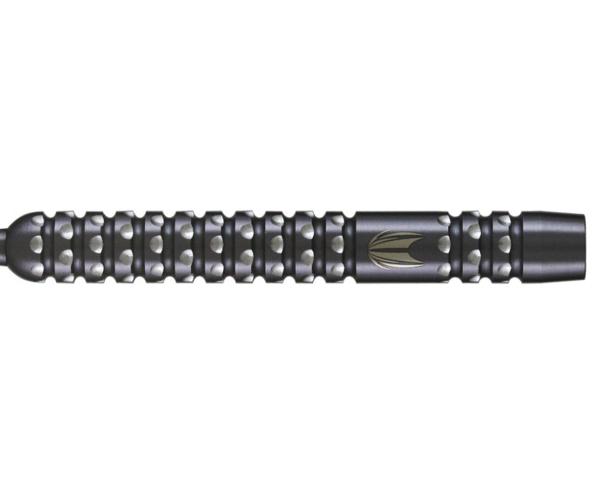 Rob Cross Pixel Grip 90% Tungsten Darts — three barrel close-ups