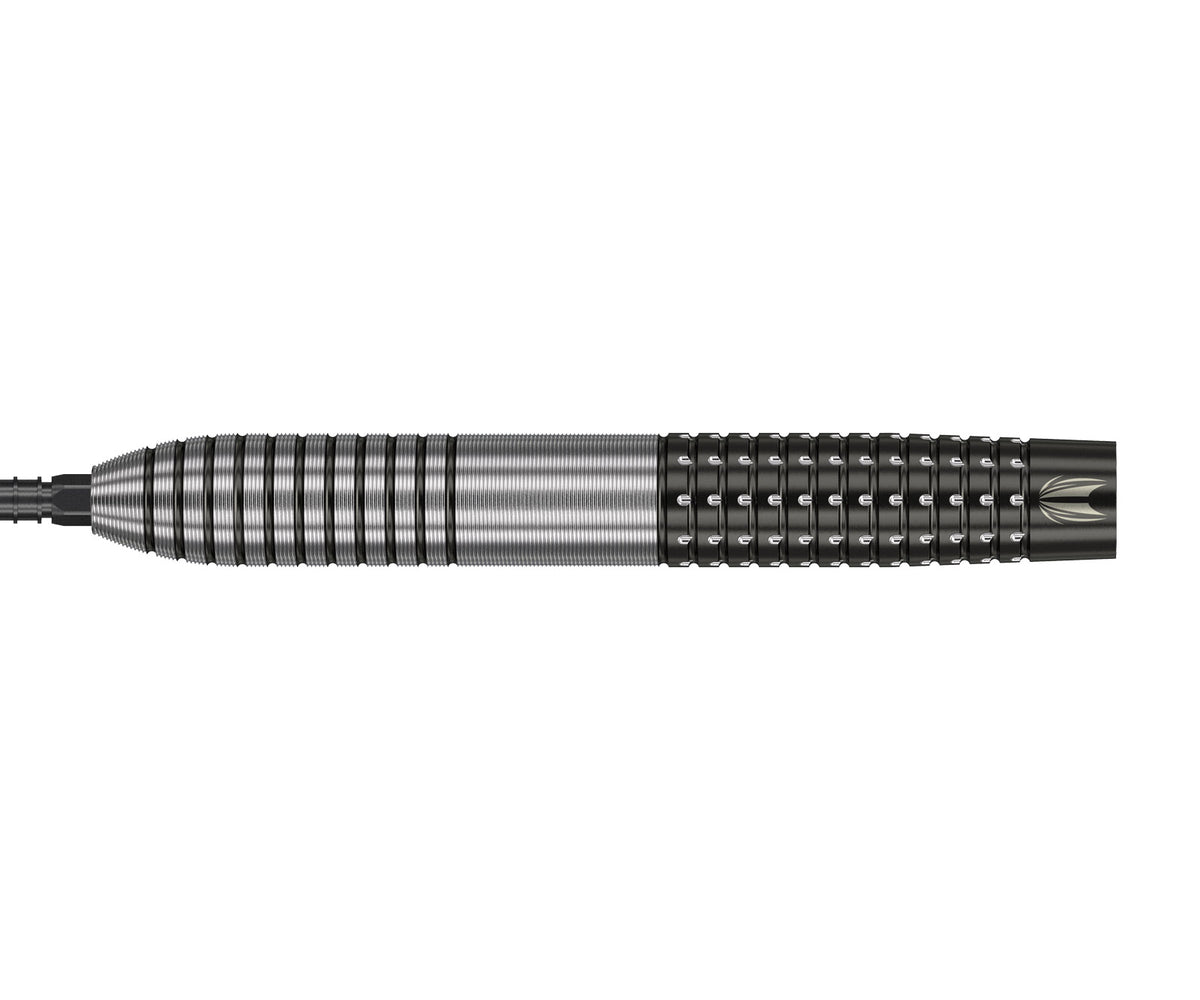 Target RVB Gen 3 Swiss 95% Tungsten Darts — three barrel close-ups