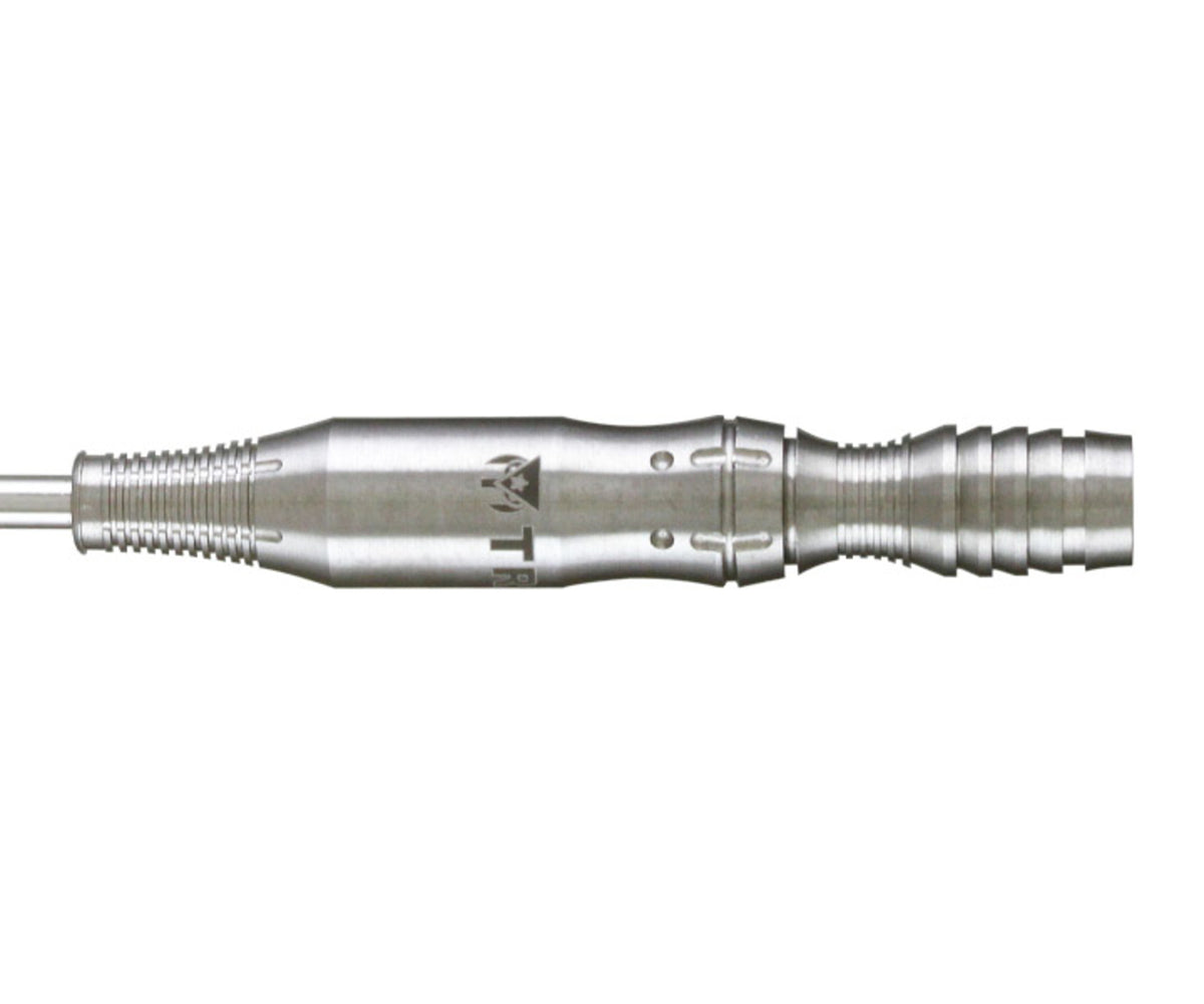 Shuffle Steel Tip Darts - 90% Tungsten — three barrel close-ups