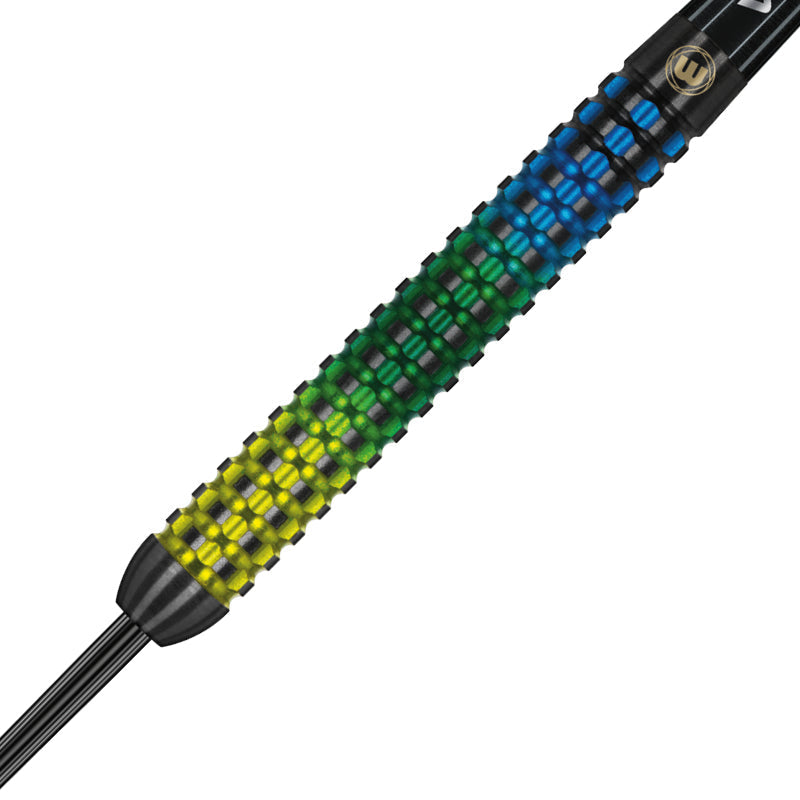 Firestorm Steel Tip Darts - 90% Tungsten — three barrel close-ups