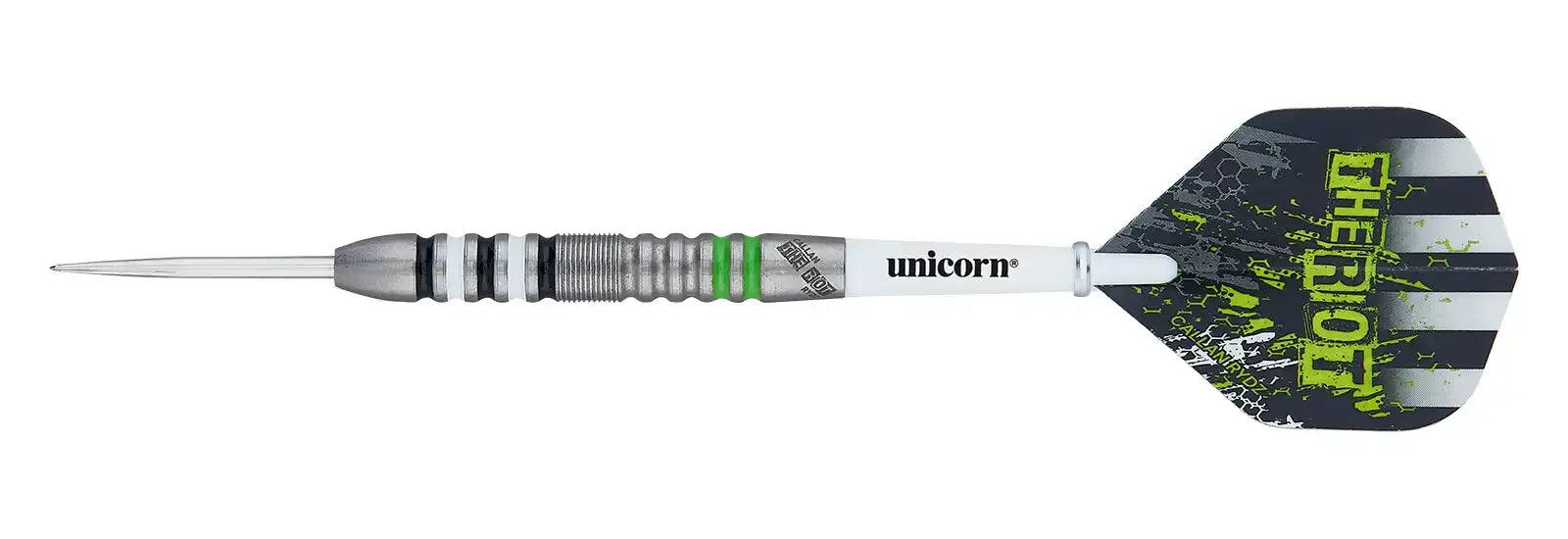 Callan Rydz Riot Steel Tip Darts - 80% Tungsten — three barrel close-ups
