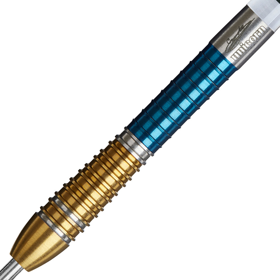 Gary Anderson Phase 6 Duo Steel Tip Darts - 90% Tungsten — three barrel close-ups